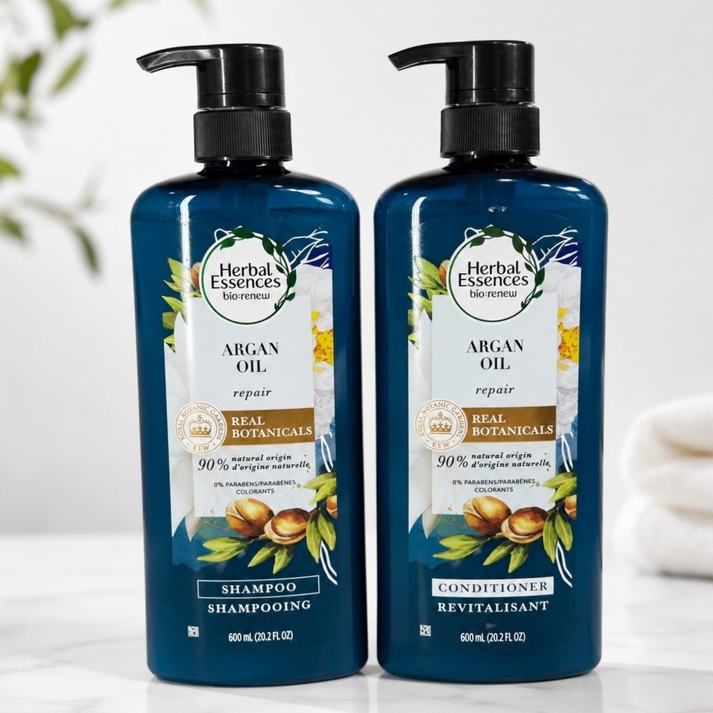 Herbal Essences Bio Renew Argan Oil‎ Of Morocco Shampoo Conditioner Set 20.2 oz
